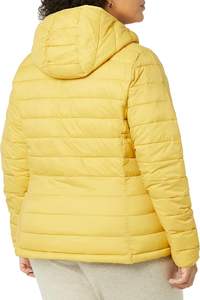 Venta caliente personalizado recortado grueso Patchwork invierno amarillo Gilet Puffer Coat para hombres chaquetas de invierno impermeables para mujeres - Product Image 4