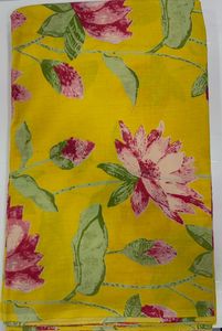 Élégant tissu pur coton de haute qualité léger et polyvalent pour les robes de mode écharpes tenues de soirée - Product Image 3