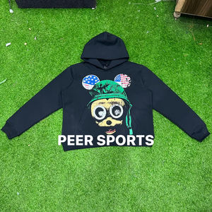 Venta caliente de los hombres sudaderas con capucha casuales Pakistán 100% algodón nuevo diseño ropa de calle pulóver para el invierno más vendidos bajo MOQ al por mayor - Product Image 2