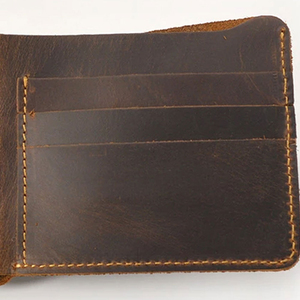 Cartera de Hombre de Cuero Genuino de Diseño Popular - Forro de Seda Duradero Multifuncional Hecho a Medida al Mejor Precio - Product Image 6