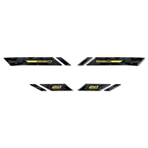 Adesivi 3D Paraspigoli Carenatura Moto Compatibili con Yamaha Tmax 560 20° Anniversario - Product Image 1
