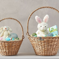 Nouveauté, best-seller, panier-cadeau de Noël en rotin fait à la main, panier de Pâques en osier vide
