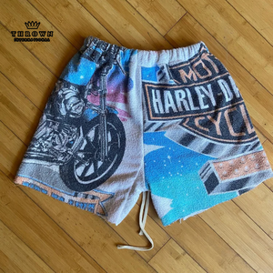 Pantalones Cortos Mash con Logotipo Personalizado, Novedad 2024, Antiencogimiento, Precio al por Mayor, OEM, Estampado por Sublimación, Estilo Hip Hop - Product Image 2