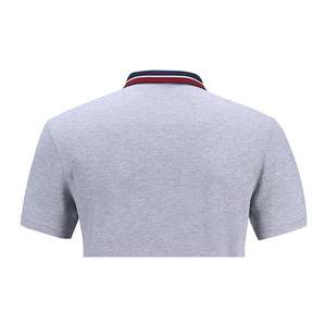 เสื้อโปโลทางการสำหรับผู้ชายขนาดใหญ่พิเศษผ้าเจอร์ซีย์ระบายอากาศได้ดีแขนสั้นแห้งเร็วพร้อมโลโก้ออกแบบได้ตามต้องการ - Product Image 4