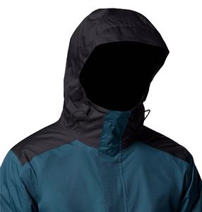 Urban Street Style Coupe-vent Coupe-vent à fermeture éclair Imperméable 10,000mm Veste coupe-vent à capuche Vêtements d'extérieur pour adultes - Product Image 4