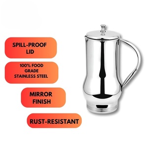 Cruche d'eau en acier inoxydable de haute qualité avec une tasse de technologie d'isolation sous vide de capacité de 1.8 litres pour boisson chaude et froide - Product Image 4