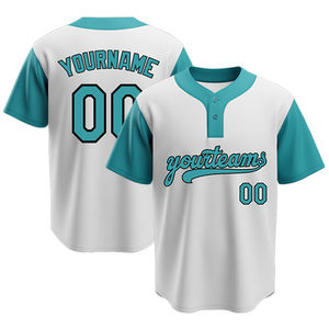 Maillot de baseball unisexe de haute qualité avec logo personnalisé, nom d'équipe personnalisé imprimé, taille plus, 100% polyester, léger et respirant - Product Image 5