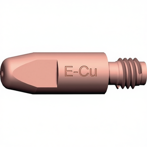 M6 0.8mm Wire Diameter <b>28mm</b> Length E-Cu Nozzle for Aluminum Pack Size 10-Workstands - Product Image 3