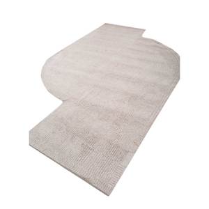 Tapis tufté à la main en laine et viscose couleur ivoire, style oriental, pour la décoration intérieure et extérieure, pour salle à manger et salon - TNQ-1129 - Product Image 2