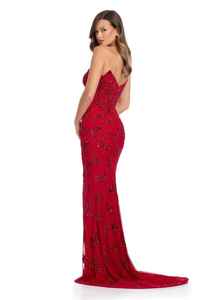 Elegant Luxury A-Line <b>Prom</b> <b>Dress</b> Handmade Beaded Embroidery Sleeveless Tulle Evening Gown with Front Logo for Parties - Product Image 2