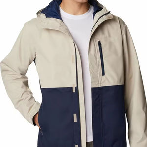 Veste matelassée à capuche de sport pour homme, haute qualité, avec logo frontal, nouveau design, col montant, imperméable et respirante pour l'hiver - Product Image 3
