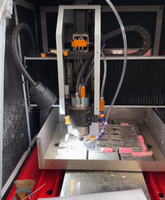 Machine de gravure CNC 3 axes de haute précision YC4040GZ, mini routeur de bureau pour la gravure de jade, cuivre, aluminium et métaux plats