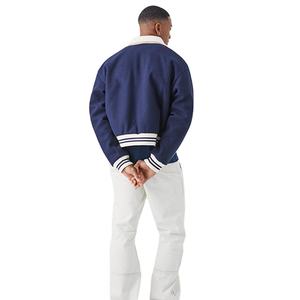 Nouveaux hommes porter panneau conception hivers vente chaude tenue décontractée veste matériau chaud 300 Gsm poids lourd hommes vestes - Product Image 4