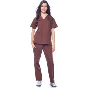 Respirant médical gommages uniformes ensembles coton Polyester survêtement pantalon hôpital gommage costumes médecins infirmières en gros personnalisé - Product Image 1