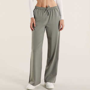 Pantalones Cargo de Lona para Mujer, Diseño Personalizado OEM, Venta Caliente, Cintura Alta, Cierre con Cordón, Transpirables, de Secado Rápido - Product Image 4