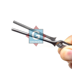 Pinzas Quirúrgicas Debakey Bulldog de Mandíbula Recta, Acero Inoxidable, Instrumentos Médicos Manuales para Cirugía Cardiotorácica - Product Image 5