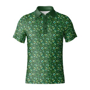 เสื้อโปโลกอล์ฟน้ำหนักเบา โพลีเอสเตอร์ผสมสแปนเด็กซ์ ระบายอากาศได้ดี สำหรับผู้ชาย เล่นกีฬา - Product Image 4