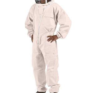 Traje de Apicultor con Capucha, Ropa Protectora para Apicultura, Cómodo, Transpirable, de Poliéster, Resistente al Calor 100-150°C, Velo Protector - Product Image 2