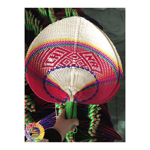 Abanico de bambú elegante de alta calidad, mejor precio, origen Vietnam, perfecto para decoración, muchos colores y tamaños ofrecidos. - Product Image 4