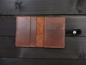 Carteras de cuero de vaca genuino para hombre, tarjeteros, organizador, estilo informal a la moda, bolso de mano corto de piel de vaca, LCH-0105 - Product Image 3