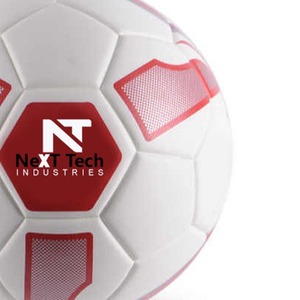 Next Tech Nouveau style Technologie hybride de football Ballon de match professionnel Matériau de texture en TPU Conception personnalisée et logo personnalisé - Product Image 3