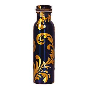 ขวดทองแดงบริสุทธิ์ที่ทนทานเพื่อการทำความสะอาดความชุ่มชื้นเพื่อสุขภาพที่ดีคุณประโยชน์และใช้เป็นของขวัญสำหรับเพื่อนครอบครัวหรือความต้องการขององค์กร - Product Image 4