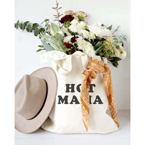 กระเป๋าโท้ทผ้าแคนวาสสำหรับคุณแม่สุดฮอต ปิดด้วยซิป วัสดุ PU สีพื้น ตกแต่งด้วยลายปักตัวอักษร พกพาสะดวก ผลิตจากโพลีเอสเตอร์ - Product Image 4