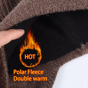 Casquette de baseball de sport brodée pour femme en laine d'agneau de taille personnalisée velours Teddy pour les sports d'automne et d'hiver - Product Image 5