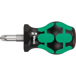 WERA 350 PH <b>Screwdriver</b> with 25mm Round Blade and 2-Component Handle PH 3 Size - Product Image 1