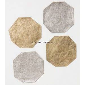 Set Of 4 High Standard Quality Material Made Eye Catching Look <b>Table</b> Centerpiece Coasters Supply For Drinks In Impressive Price - Product Image 4