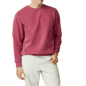 Sweat-shirt en tissu de sport personnalisé, logo personnalisé, vêtements de sport basiques, coton mélangé, respirant, sweat-shirt de qualité pour hommes - Product Image 3