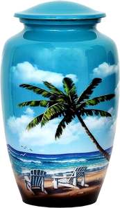 Fabricante de calidad superior Precio bajo Venta superior 100% Urna de recuerdo de aluminio y metal Urnas funerarias/de cremación para adultos a la venta - Product Image 2