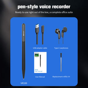 Pluma <span class=keywords><strong>de</strong></span> escritura <span class=keywords><strong>de</strong></span> audio digital moderna <span class=keywords><strong>de</strong></span> 32GB Grabadora <span class=keywords><strong>de</strong></span> voz con cancelación <span class=keywords><strong>de</strong></span> ruido AI Grabación <span class=keywords><strong>de</strong></span> un botón para trabajo y estudio - Product Image 6