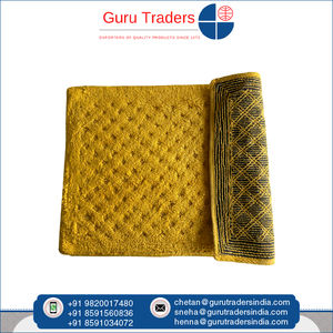 Fourniture en gros directe d'usine de 100% tapis de bain à motif solide en coton de qualité assurée avec taille et poids personnalisés - Product Image 3