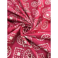 100% katun dicetak kain Batik desain hewan-mode India penutup tinggi seprai baju gaun-CustomizedDensity Meter