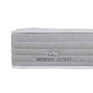 Colchón de Espuma Viscoelástica Hipoalergénica Cloud Comfort Premium, con Muelles Ensacados, Tejido de Punto Acolchado, para Dormitorio y Hogar - Product Image 3
