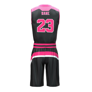 Conjuntos de uniformes de baloncesto deportivos hechos de tela transpirable y cómoda Fabricante profesional Uniformes de baloncesto de tamaño personalizado - Product Image 3
