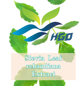 HGO Suministro directo de fábrica Extracto de hoja de Stevia natural rebaudiana (grado alimenticio) Especificación RA 45% (extracto estandarizado) - Product Image 2