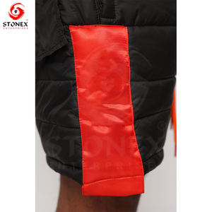Custom Manufacturing Black Color Puffer Down <b>Shorts</b> for <b>Men</b> Water Resistance Filling <b>Lightweight</b> Polyester <b>Shorts</b> - Product Image 4