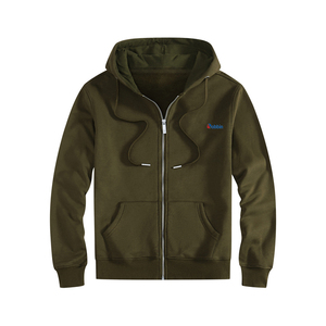 Sweat à capuche en molleton de coton entièrement personnalisé, confortable, respirant, chaud, décontracté, dernier design, avec fermeture éclair, broderie 3D, taille XL - Product Image 5