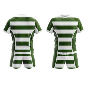 Vêtements de sport professionnels 100% polyester fait uniforme de rugby confortable uniforme de rugby à séchage rapide - Product Image 4