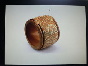 Anneaux de serviette en bois vintage conçus sur mesure, faits à la main, écologiques, décoration de table de Noël, mariages, événements, artisanat raffiné pour hôtels - Product Image 2