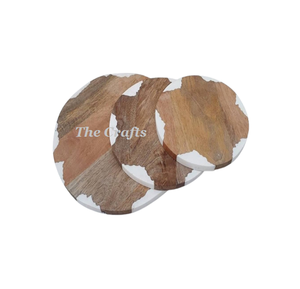 Tabla de cortar de madera y nácar con forma de corazón para el hogar, utensilios de cocina, tabla de cortar queso en la India - Product Image 5