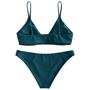 Fabrication professionnelle sur mesure de bikinis, ensembles de maillots de bain, bikinis triangle, bas de maillot de bain d'été, maillots de bain pour femmes, string sexy - Product Image 1