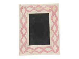 Marco de Fotos con Incrustaciones de Hueso Hecho a Mano |   Marco de Fotos Decorativo con Incrustaciones Hechas a Mano para Decoración de Sala de Estar, Dormitorio y Oficina - Product Image 3