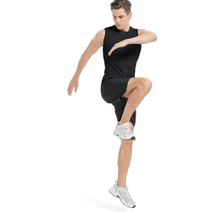 Débardeur Gym Fitness de haute qualité parfait pour les vêtements sans manches à col rond pour hommes et femmes pour la course à pied-en vrac - Product Image 3