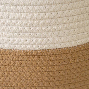 <span class=keywords><strong>Panier</strong></span> de rangement en corde de coton tissé, vente en gros, articles divers, linge, <span class=keywords><strong>panier</strong></span> à vêtements - Product Image 5