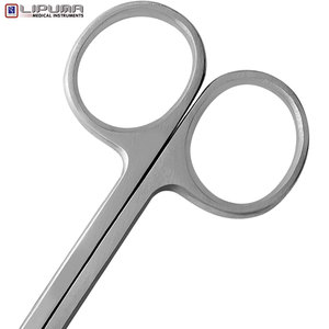 Tijeras de ligadura Spencer, instrumentos de sutura quirúrgica reutilizables de 3,50 \ "de longitud, puntas en forma de gancho, Manual de primeros auxilios, Mol médico - Product Image 5