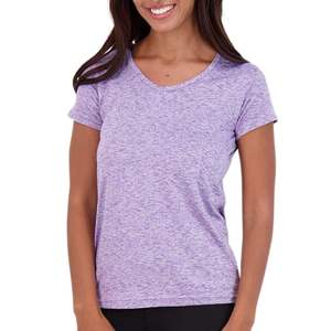 Camiseta Deportiva Casual de Manga Corta con Cuello en V para Mujer, Secado Rápido, para Gimnasio, Fitness, Yoga (Disponible en ODM Plus) - Product Image 3