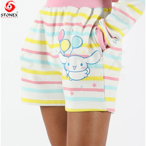 Shorts de sport pour femmes, imprimés de dessins animés, élégants, pour la gym, l'entraînement, la course à pied, la remise en forme et les activités de plein air, impression de logo personnalisée - Product Image 4
